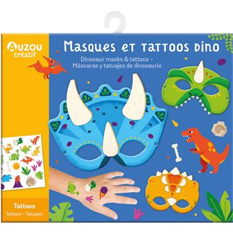 Masques à décorer - Dinosaures