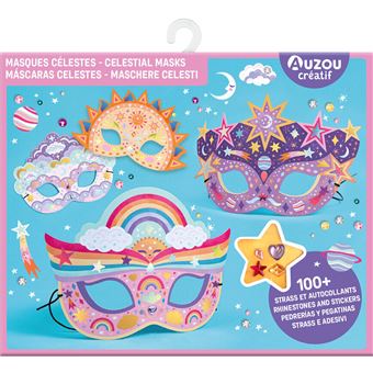 Masques à décorer - Céleste