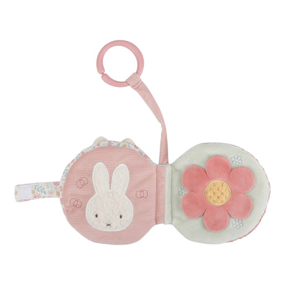 Livre d'activités en tissu pour poussette Miffy - Lucky Blossom