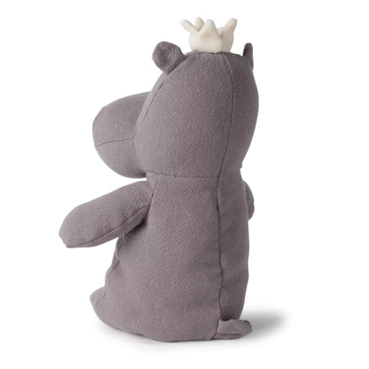 Peluche Hippopotame avec couronne