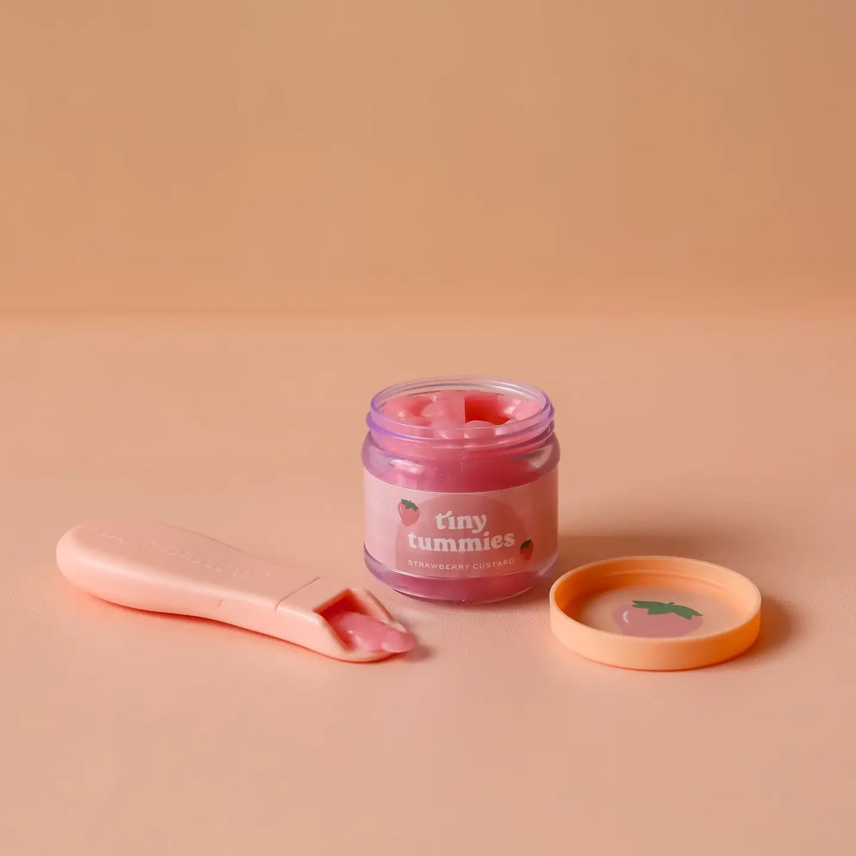 Petit pot magique pour poupée - Fraise