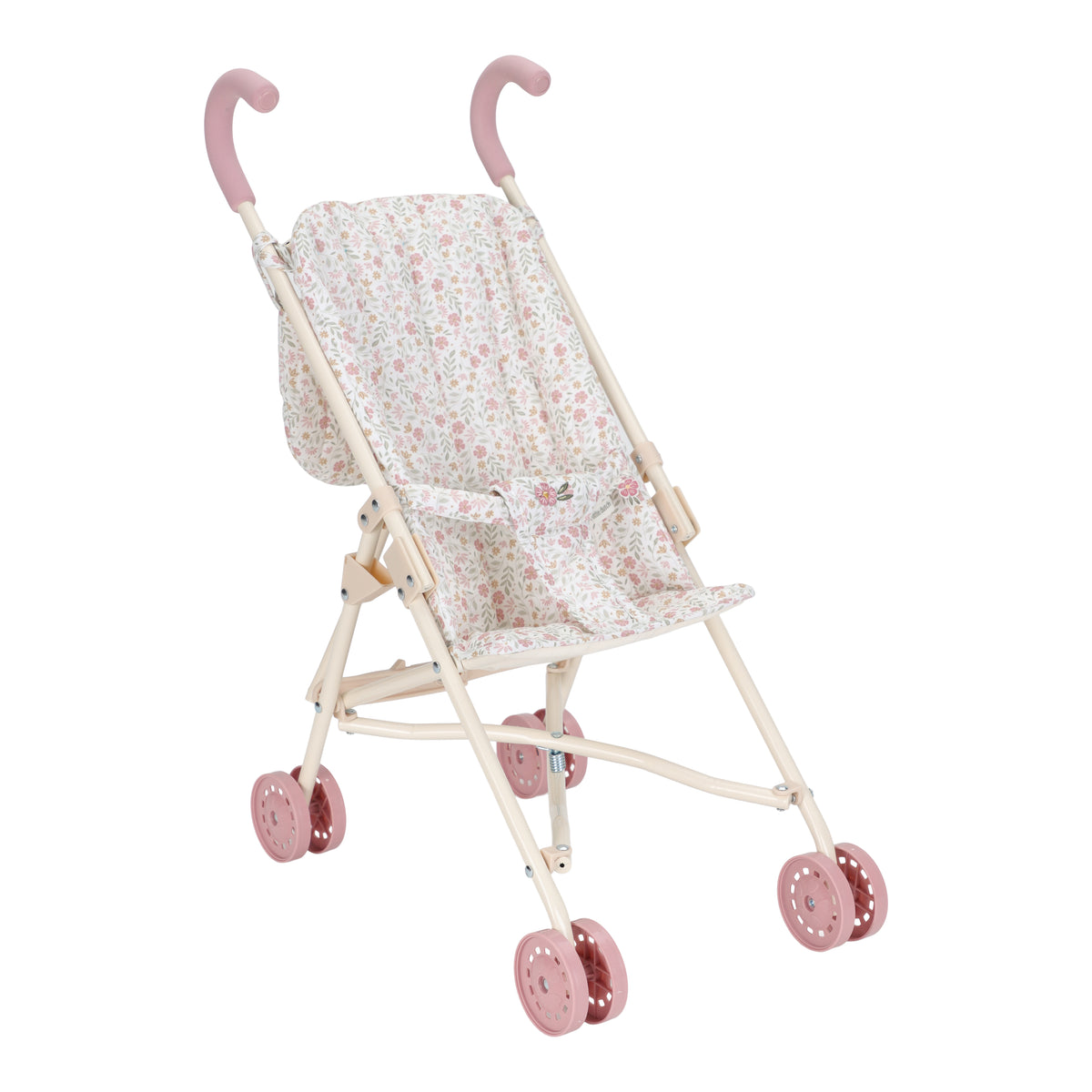 Poussette pour poupée - Fleuri