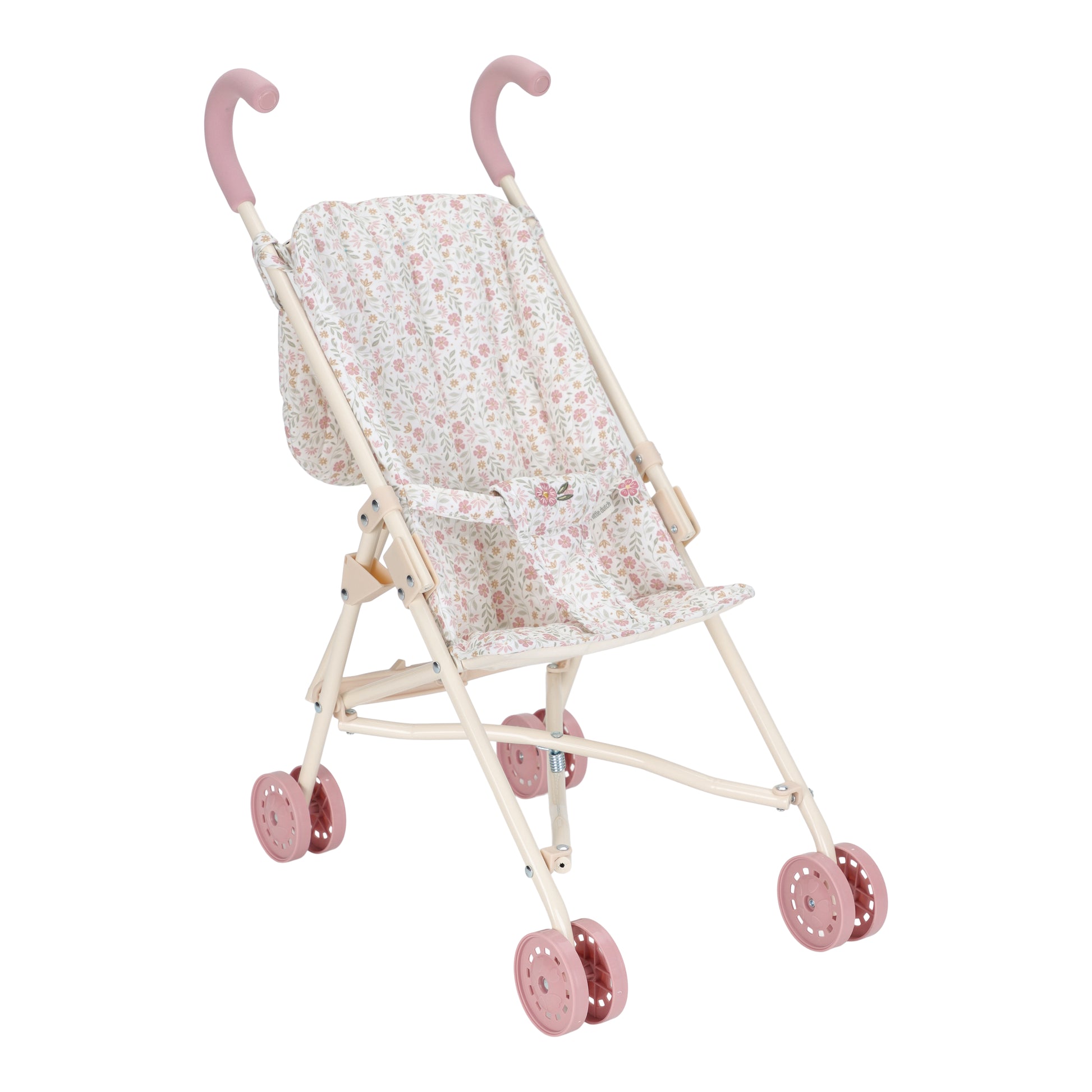 Poussette pour poupée - Fleuri
