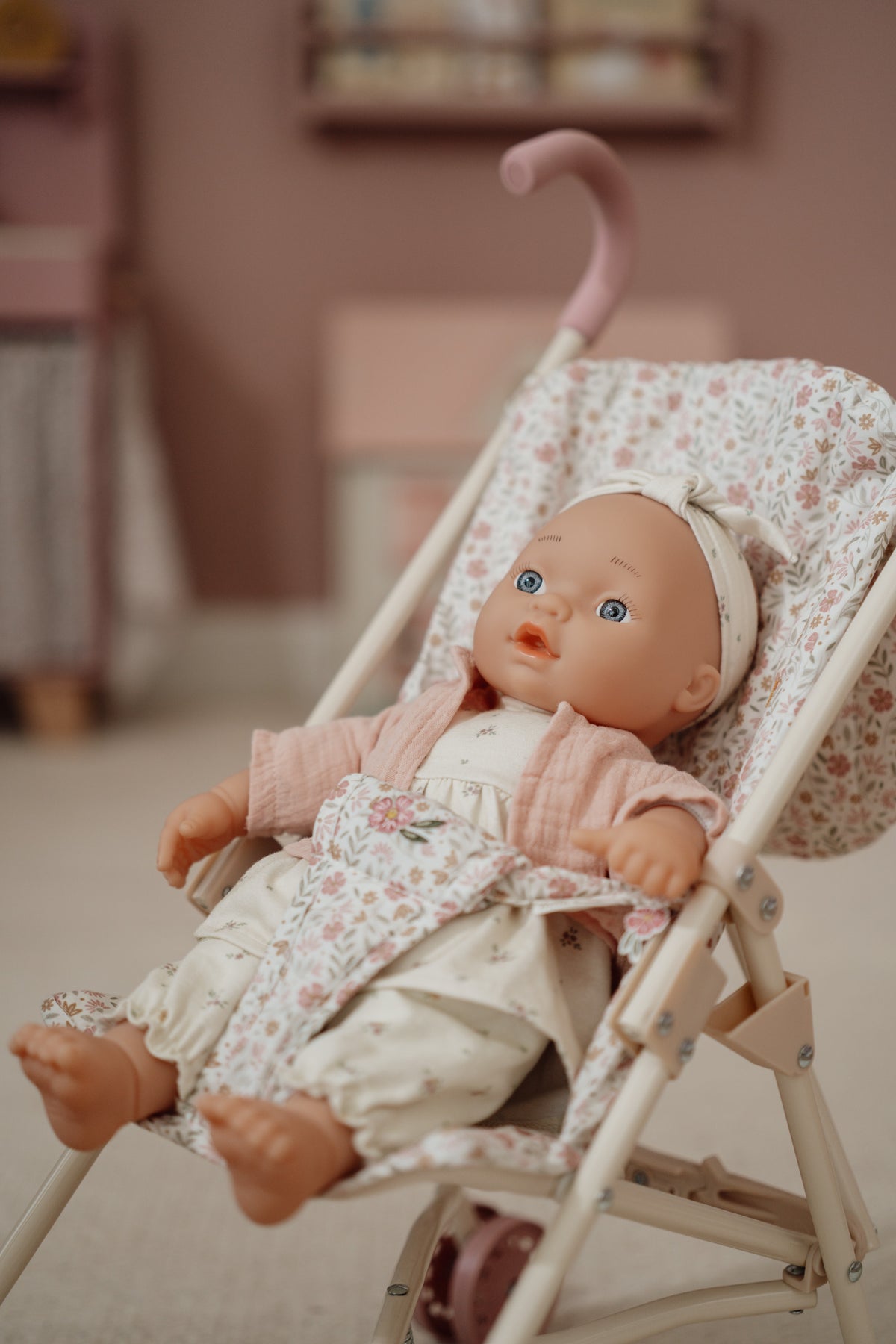 Poussette pour poupee avec bebe