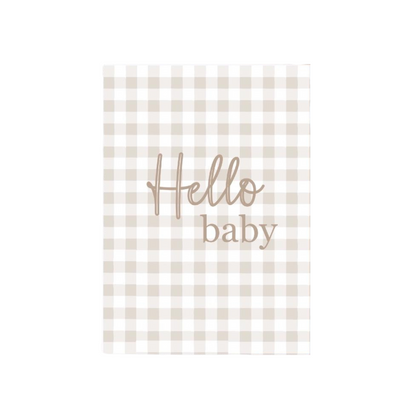 Carte " Hello Baby "