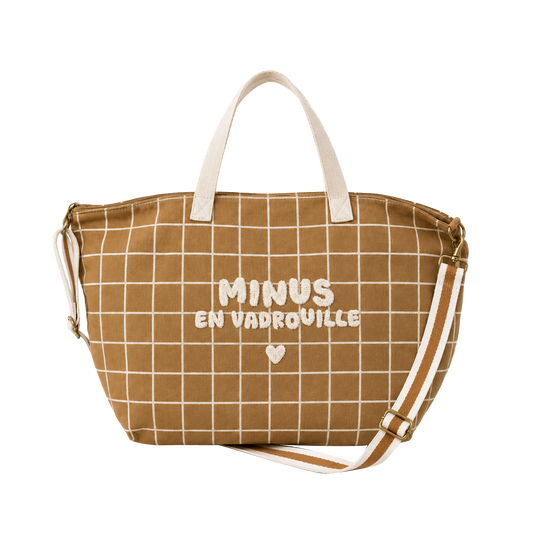 Sac cabas XL - Square - Minus en vadrouille