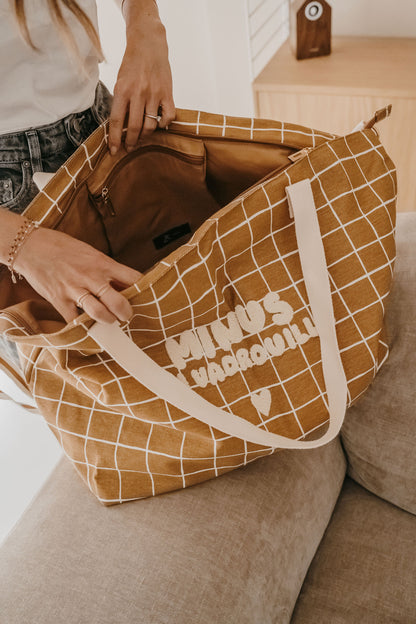 Sac cabas XL - Square - Minus en vadrouille
