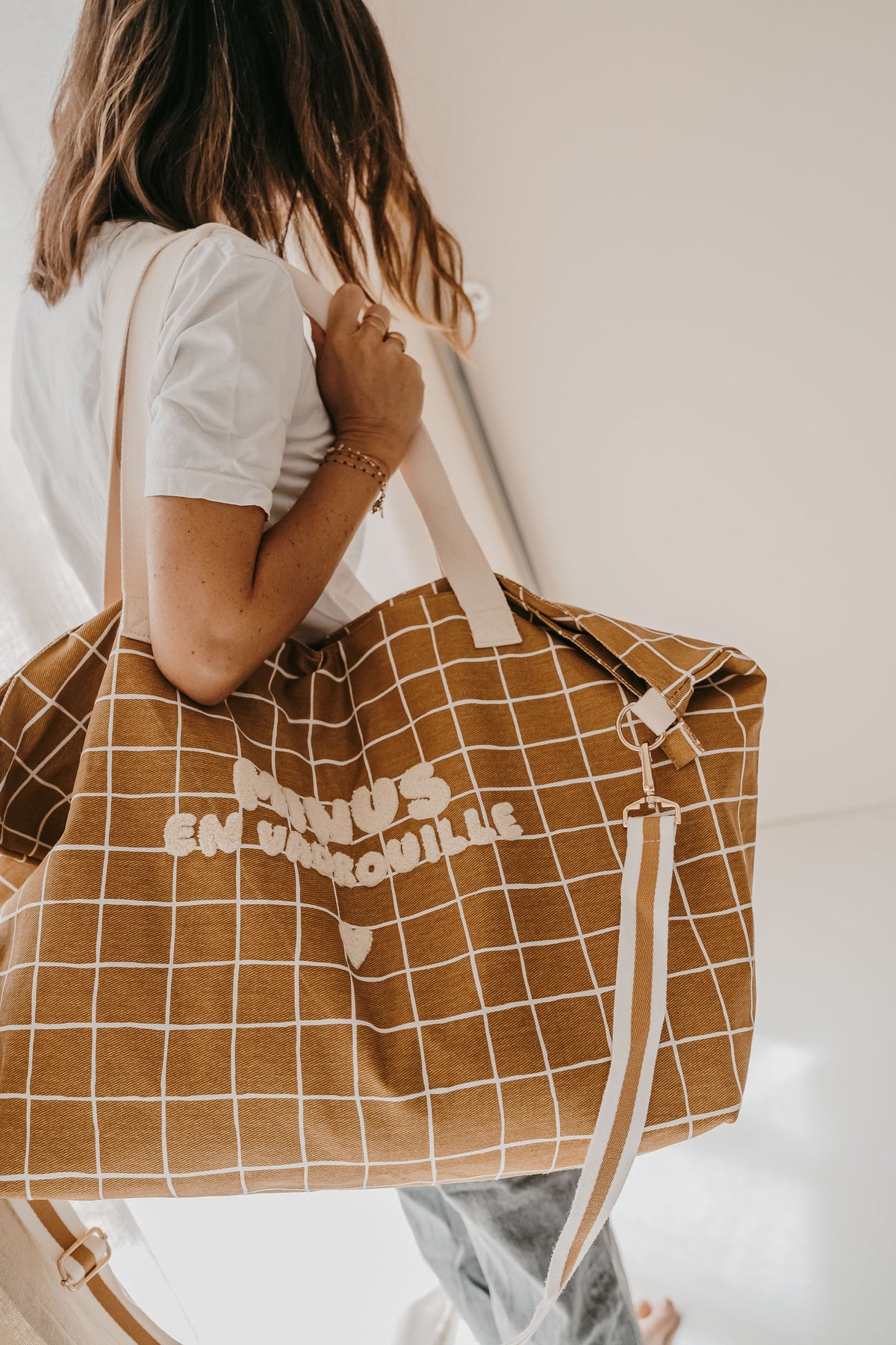 Sac cabas XL - Square - Minus en vadrouille