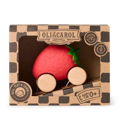 Jouet à rouler - Sweetie la voiture Fraise