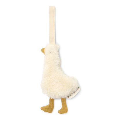 Doudou attache-tétine - Oie