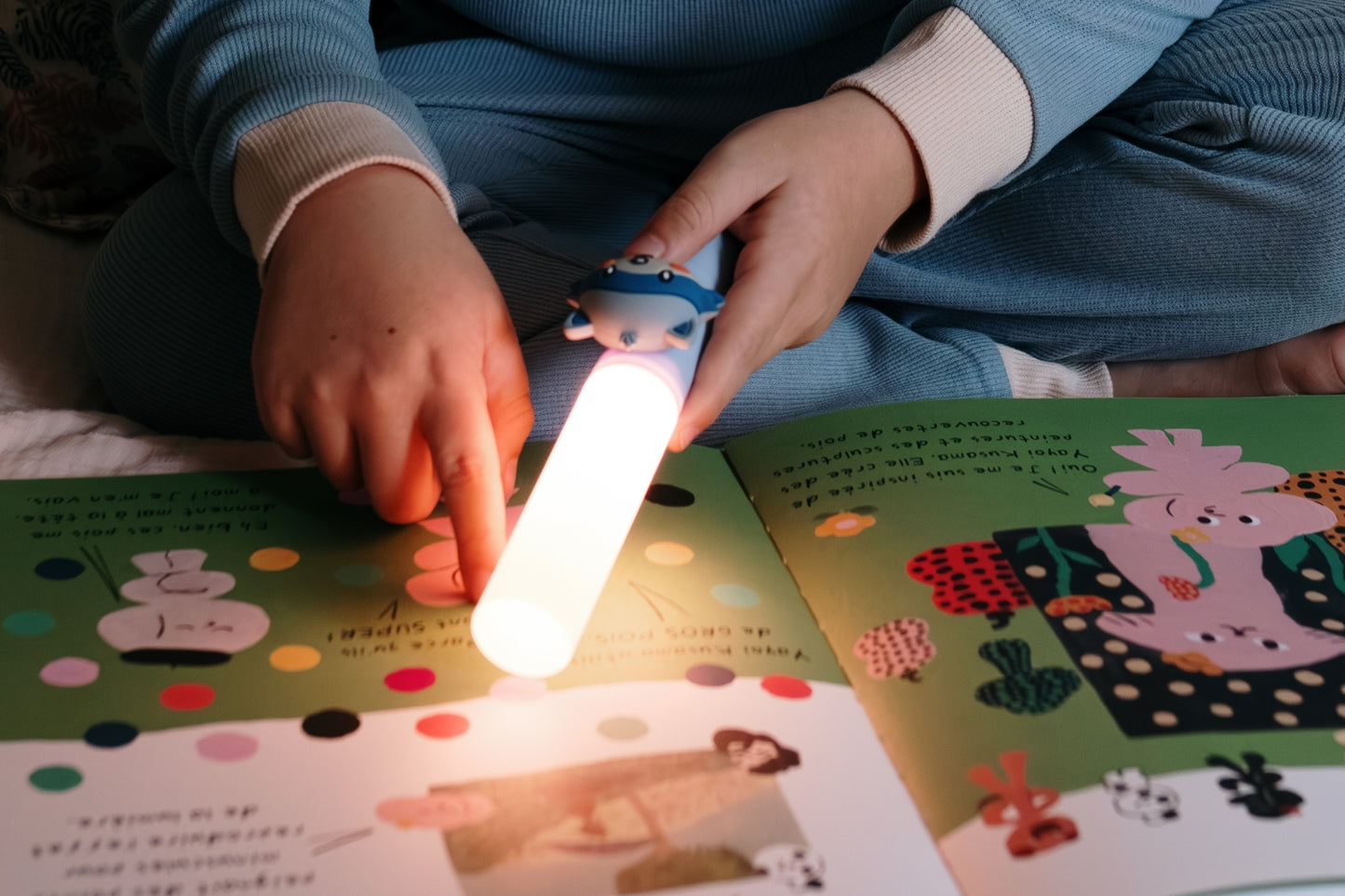 Lampe veilleuse nomade - Raton laveur
