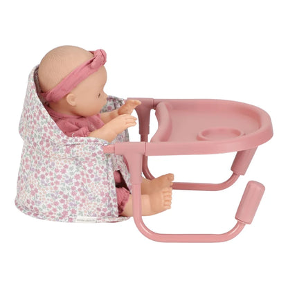 Chaise de table pour poupée - Fleuri