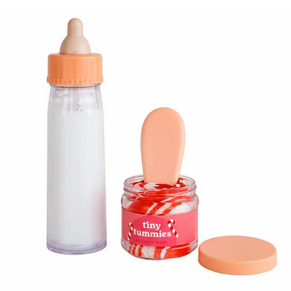 Coffret Biberon et Petit pot magique pour poupée – Noël – Sucre d'orge