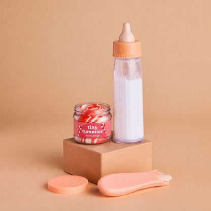 Coffret Biberon et Petit pot magique pour poupée – Noël – Sucre d'orge, vue 3