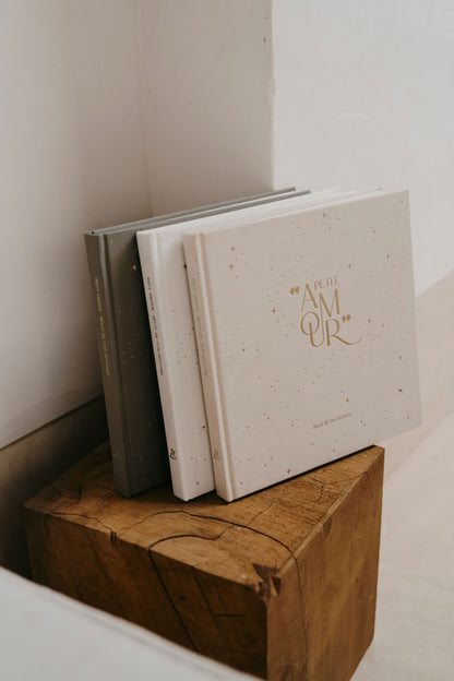 Livre de naissance - Petit Amour - Beige