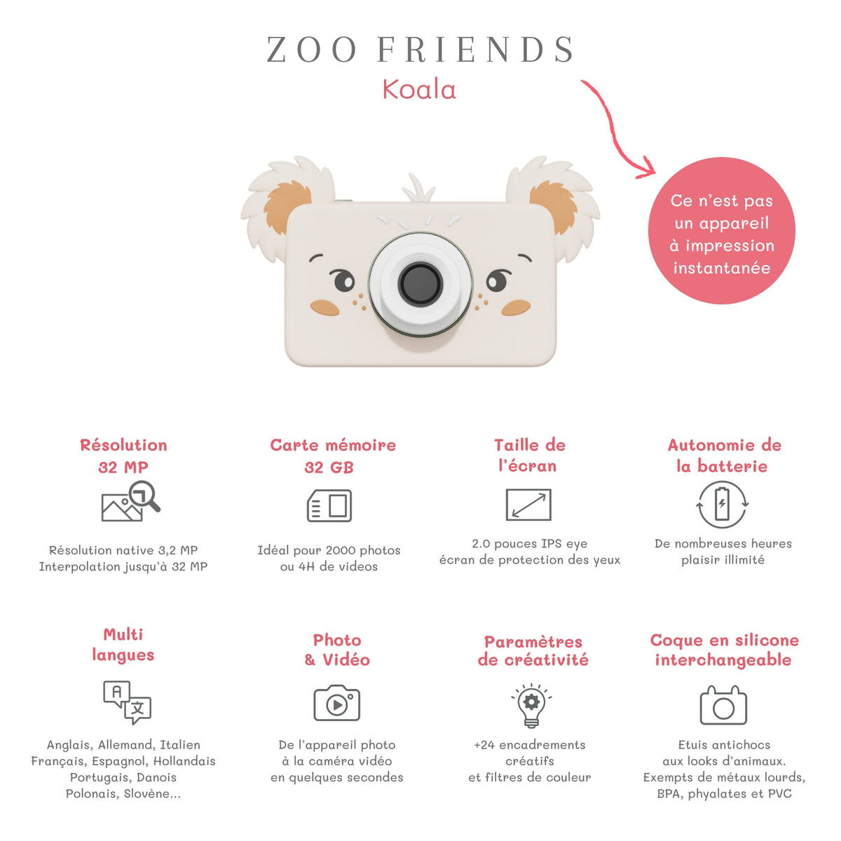 Appareil photo - Koala