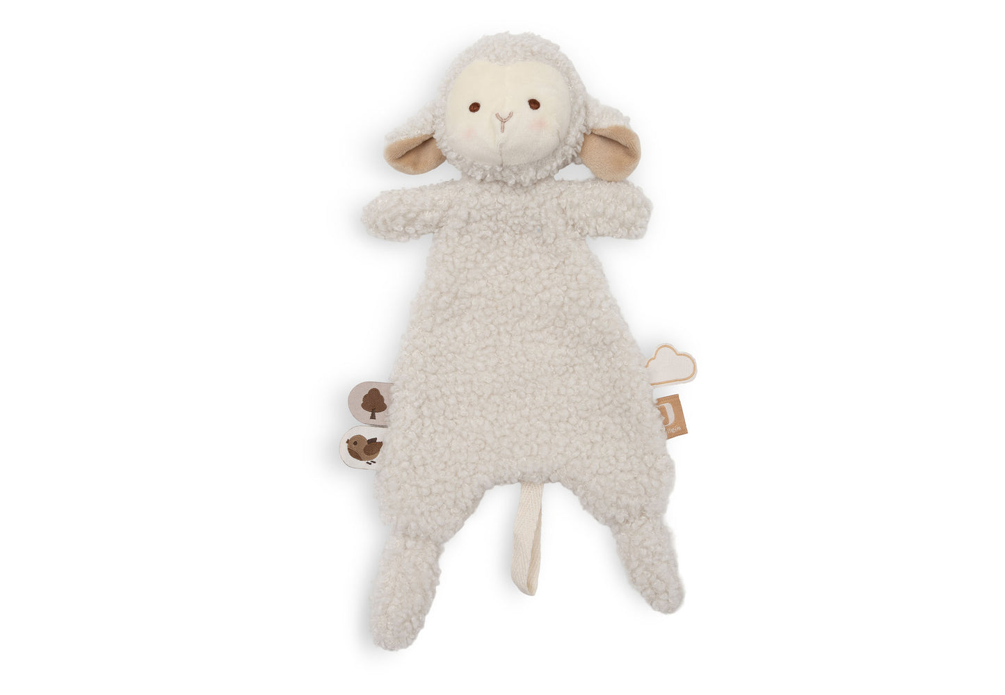 Doudou plat attache tétine - Sheep Sonny