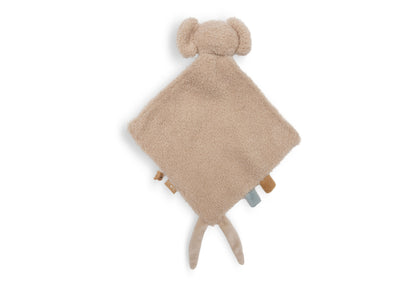Doudou plat attache tétine - Elephant