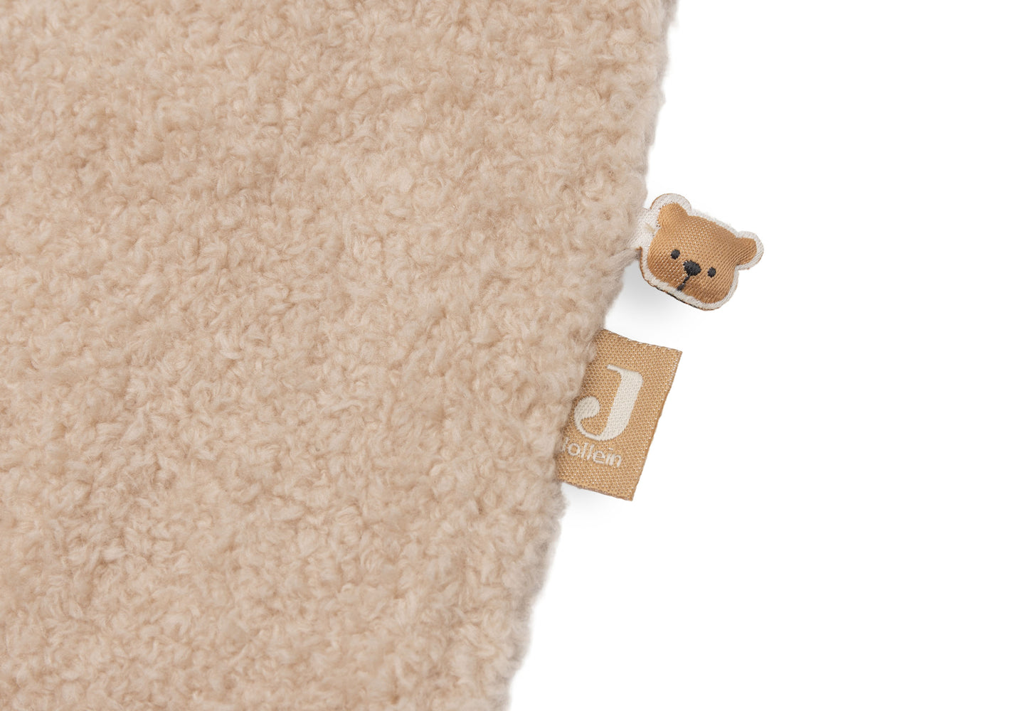 Doudou plat attache tétine - Elephant