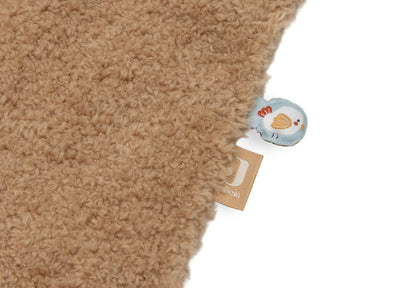 Doudou plat attache tétine - Bear