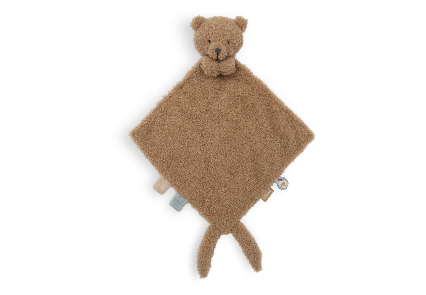 Doudou plat attache tétine - Bear