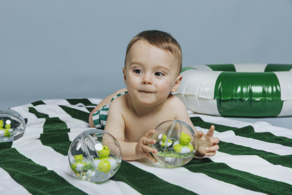 balle de bain grenouille