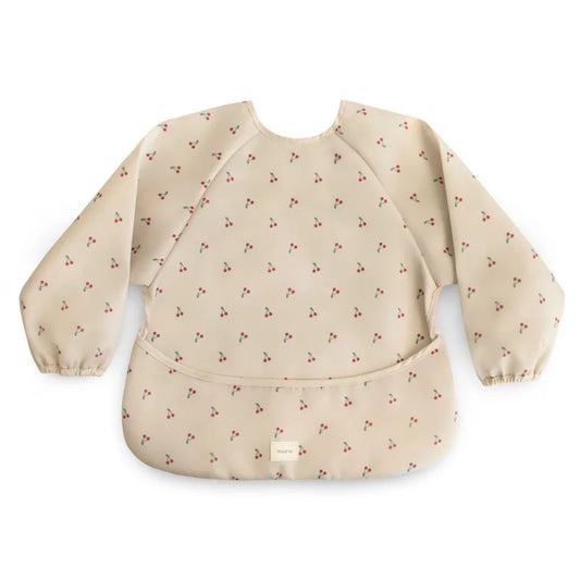 Bavoir à Manches Imperméable – Cerises