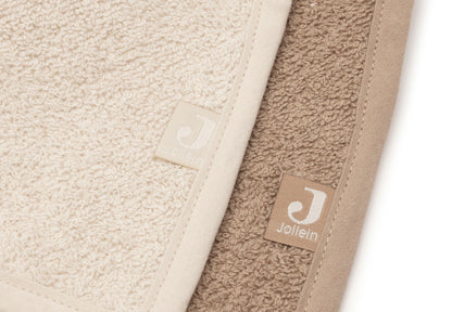 Bavoir bandana - Sand / Milky Coffee