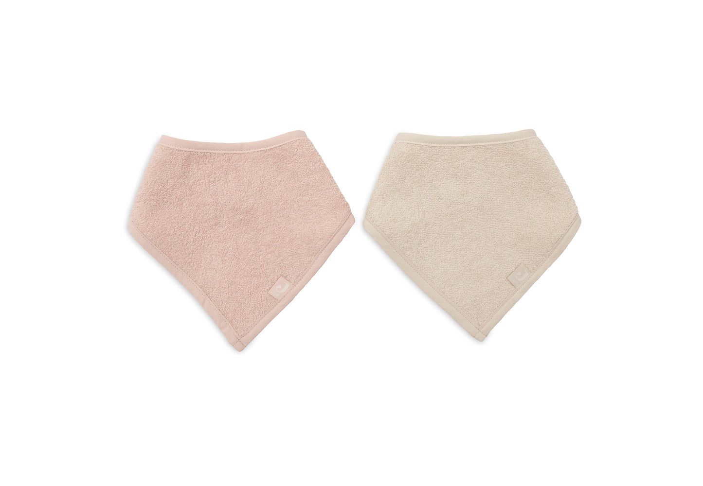 Bavoir bandana - Sand / Silk Rose