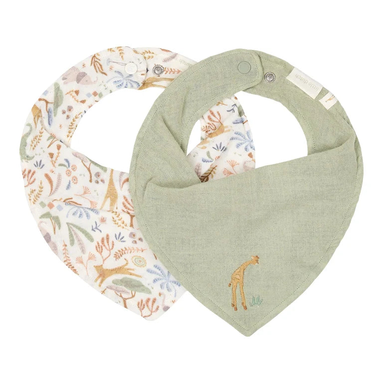 Bavoir bandana - Lot de 2 - Safari Wonders