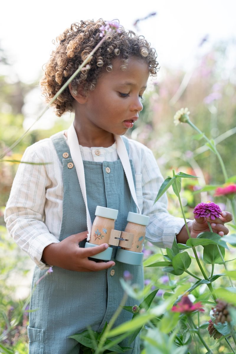 Jumelles en bois Bleu - Forest Friends