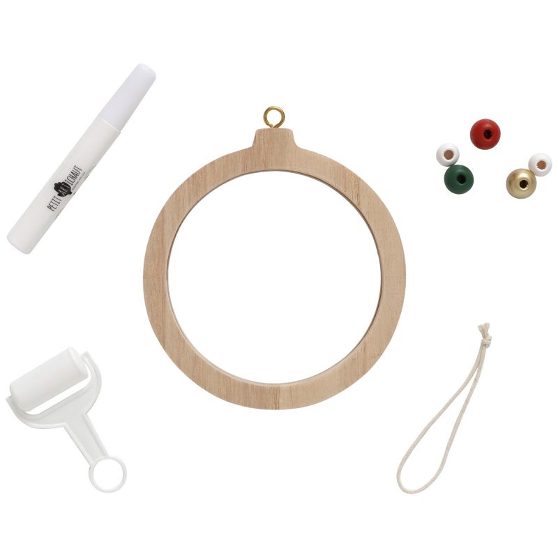 Boule de Noël empreinte – Transparente, vue 5