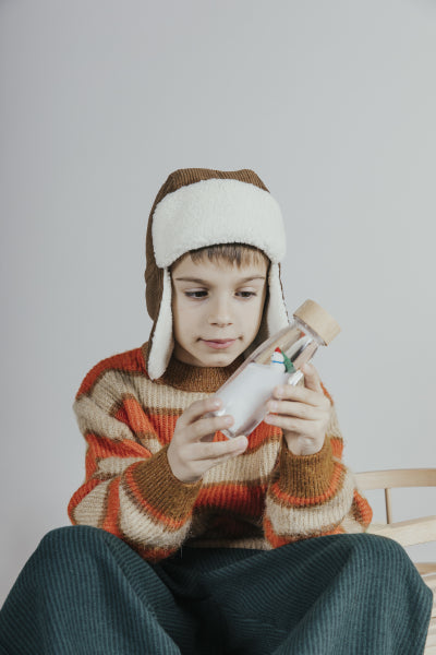 Bouteille sensorielle liquide de noël – Winter, vue 2