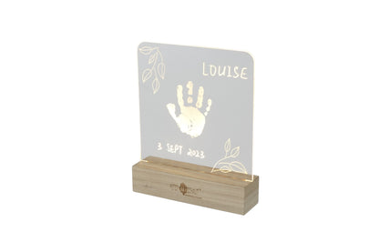 Coffret naissance - Cadre lumineux - Olive Tree