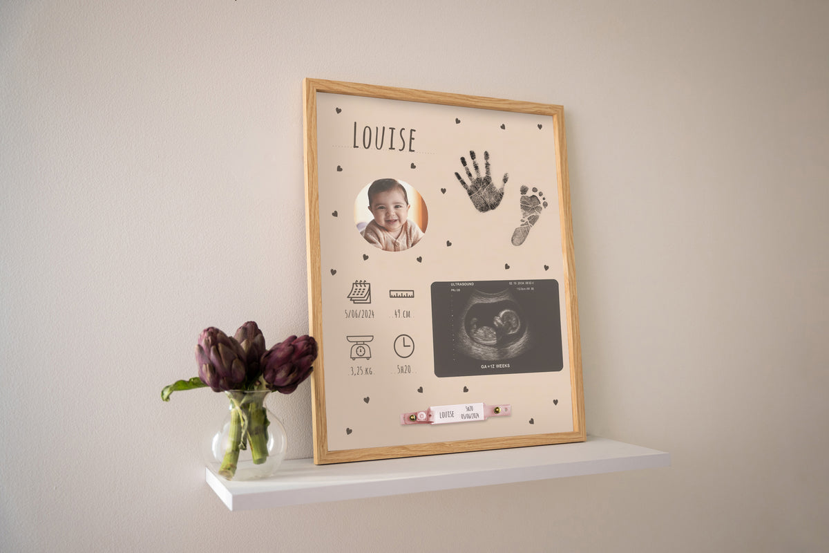 Coffret naissance - Cadre maternité