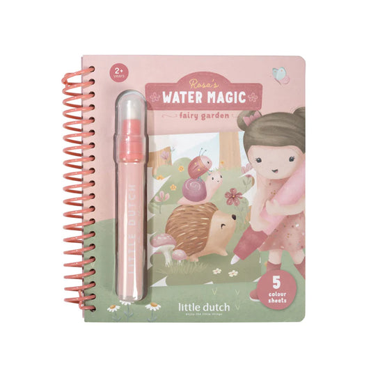 Cahier de coloriage magique à l'eau Rosa – Fairy Garden
