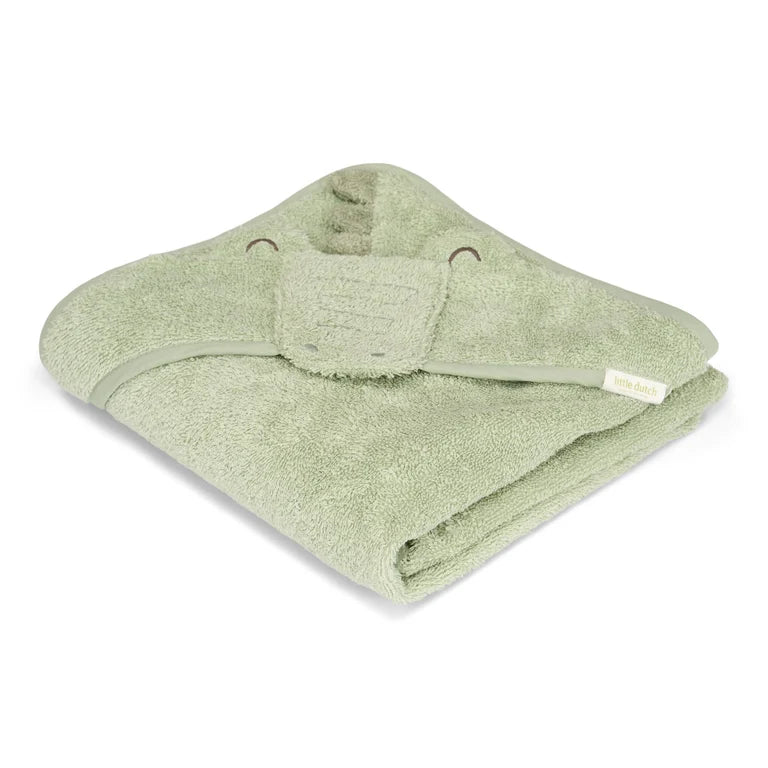Cape de bain - Crocodile - 100 x 100 cm