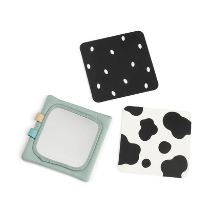 Support avec cartes d'éveil contrastés - Tiny Farm