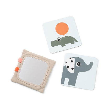 Support avec cartes d'éveil contrastés - Deer Friends