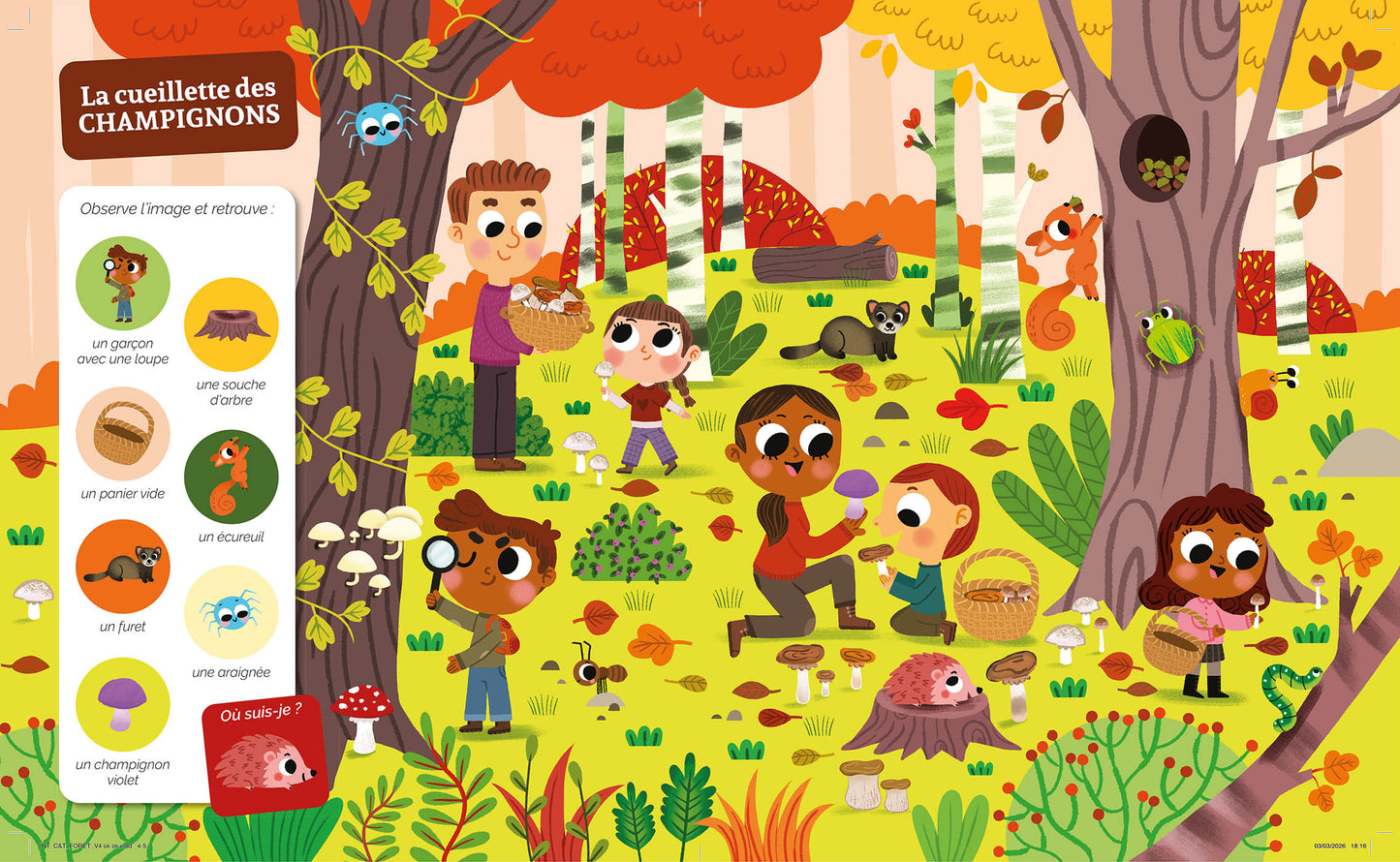 Cherche et Trouve des tout petits - Dans la forêt