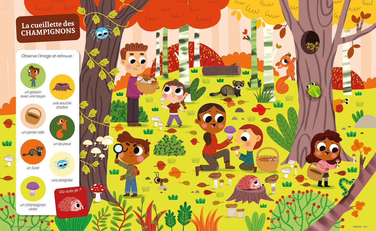 Cherche et Trouve des tout petits – Dans la forêt