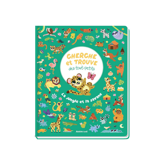 Cherche et Trouve des tout petits – Jungle et Savane