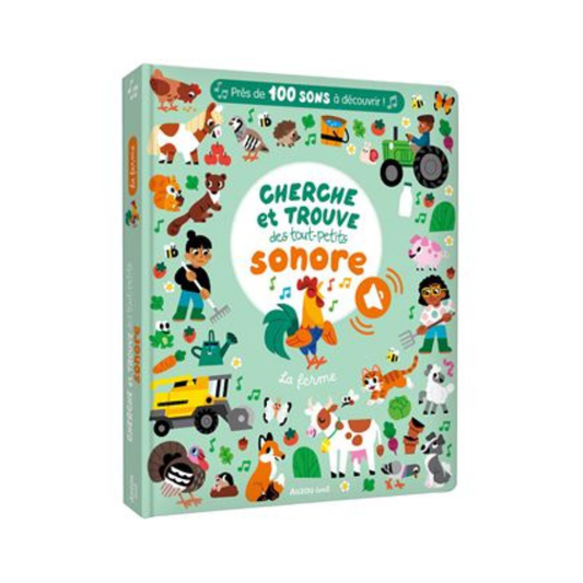 Cherche et Trouve des tout petits Sonore – La ferme