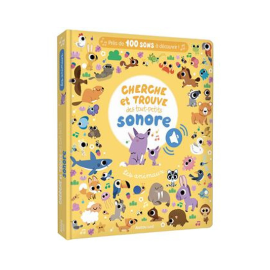 Cherche et Trouve des tout petits Sonore – Les animaux