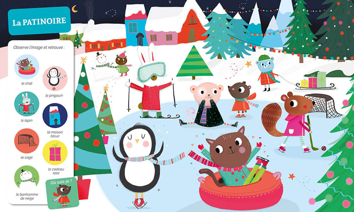 Cherche et Trouve des tout petits - Dans le froid