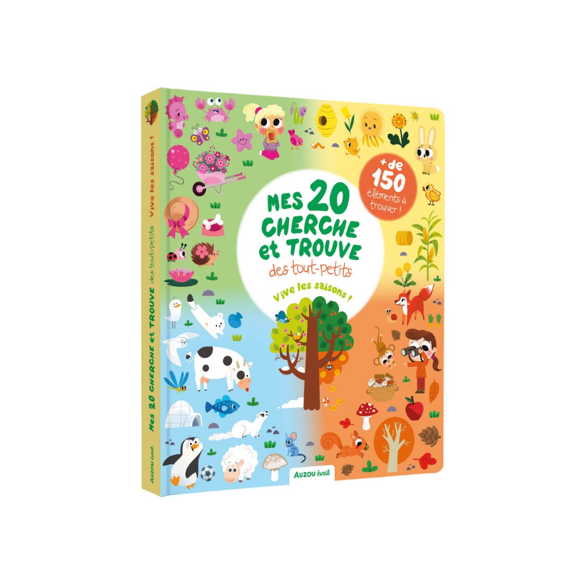 Mes 20 cherche et trouve des tout-petits - Vive les saisons