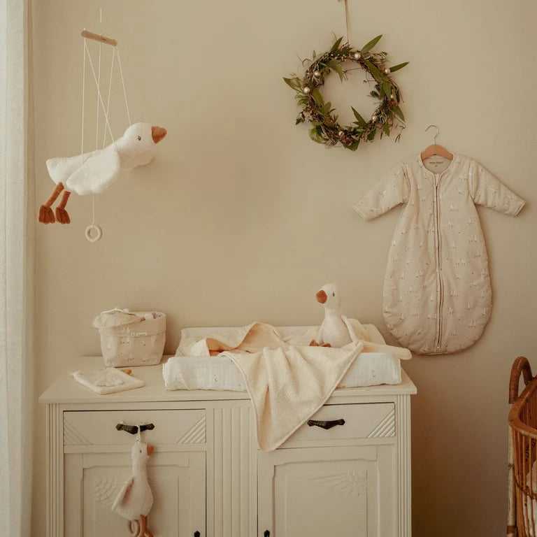 Coffret cadeau - Little Goose - Cape de bain & Gant de toilette Oie