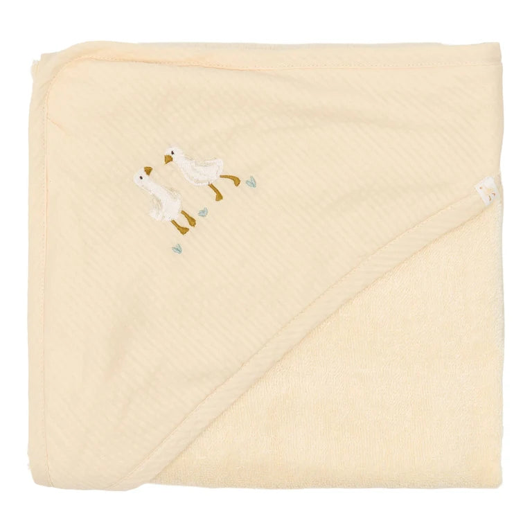 Coffret cadeau - Little Goose - Cape de bain & Gant de toilette Oie