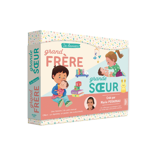 Coffret Livre – Je deviens grand frère / grande soeur