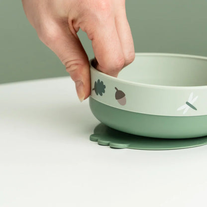Coffret repas avec tasse d'apprentissage 360° - Tiny Trails - Vert